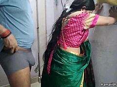 oh man, my indian bhabhi got fucked hard in saree