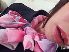 Nao Mizuki's Japanese pussy gets intense creampie action in steamy close-up scene