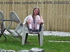She Came Home Soaked, Ready for Hard Fucking with Her Husband