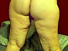 My pregnant wife gets so wet, she’s ready to strip for me