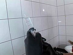 why is this slutty blonde chick getting her pussy pounded so hard?