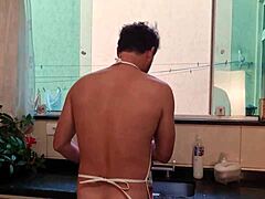 Sensual Tattooed Babe With Wet See-Through Pussy Gets Emotional Orgasm From Fat Cock In Kitchen