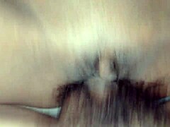 Beautiful Girl with Big Pussy Spreads for Quickie Muff Diving Sex Action!