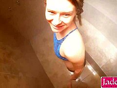 Big Dick Stranger Fucks Slut in Sauna POV