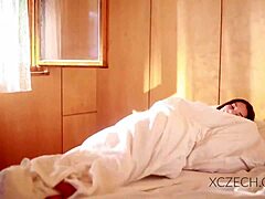Beautiful Czech Asian teen 18+ indulges in solo play. Her cute body trembles with every touch.
