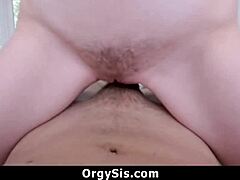 teen stepsis strips for stepbros, mastering handjobs in wild orgy