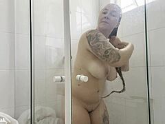 Blonde Bombshell Elis Nebsniak Drips Wet in the Hottest Bath Scene Ever