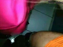 Real Amateur Wife Shared at Wild Theater Swinger Party