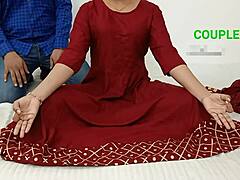 New Yoga Teacher Pleases in Indian Classroom Session