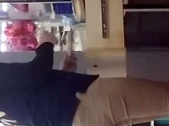 hot young 18+ booty caught on hidden camera