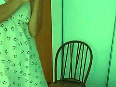 It Touches Itself and Shows Me Those Natural Latina Tits