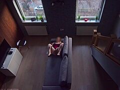 i got caught masturbating by roommate and i just kept going while he watched me in dorm flashing taboo