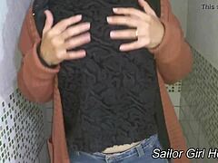 Wife's Intense Interracial Blowjob at Empty House
