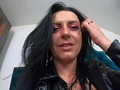 Dirty-Talking While Masturbating and Licking a Sex-Toy Pussy, Insane!