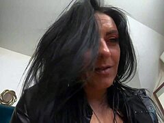 Dirty-Talking While Masturbating and Licking a Sex-Toy Pussy, Insane!