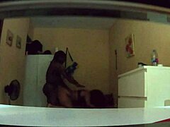 homemade interracial encounter between black and amateur partners