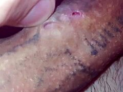 Displaying My Unique Dick Piercing Holes Up Close