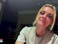 Wow, Watch Petite Mature Blonde Sassy Rub Nipples and Finger Deep!