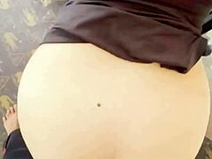 Man, this chubby housewife loves getting pounded till creampie by her coworker! 😍