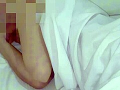 pinay college student TEASES boyfriend at dorm party. then he FUCKS her oiled ass DOGGYSTYLE in bed