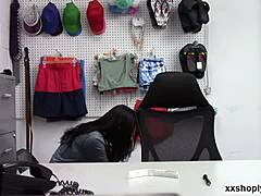 Shoplifter Vanessa Sky Boldly Sucks LPS's Intense Hard Boner