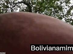 no panties at waterfall, sucked guy's dick, want to see? bolivianamimi 😏
