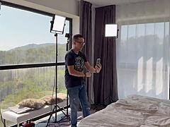 i feel so hot in this bts foursome with kesha ortega, nuria millan, josy black, raul bud, julio rocco