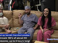 Dr Tampa Gives Blaire Celeste Yearly Physical Exam Asian Small Tits Pierced Nipples