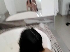 You won't believe this chubby latina prostitute getting fucked hard at the hotel hot tub edge!