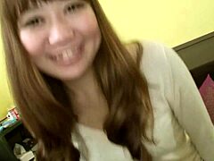 Horny Japanese Girl Enjoys A Quick Pussy Creampie