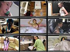 freshman donna leigh moans with hitachi vibrator orgasm from nurse in hospital! she gets close-up shaved pussy play with toys!!