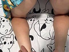 Stepdaughter Prepped For Stepfather's Visit With Real Amateur Homemade Sex And Big Natural Tits Bouncing!