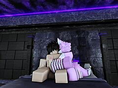 Furry Character Takes Rough Sex In Roblox Scene