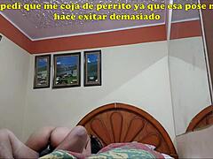 Wife offered as prostitute to mature chubby friend for economic help by husband