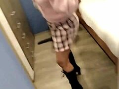 Latina milf masturbates wet pussy