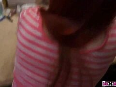Krystal Orchid Engages in Intimate Family Affairs with Daddy in Doggy Style and Blowjob