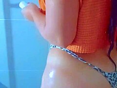 i feel so turned on watching these college girls in an erotic shower with wet bodies and orgasms