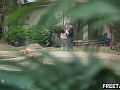 Nicole Rides BF's Brother's Huge Cock