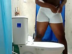 Amateur Camera Of My Maid In Bathroom