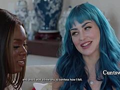 Jewelz Blu and Ana Foxx face seduction in lesbian squirting rimjob orgasm gone wrong
