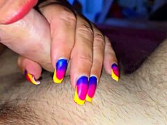 The nymphomaniac stepmom lured her stepson into fingering and fucking her big ass in a taboo fetish.