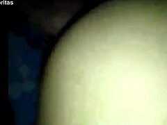 Shemale Pulls Aside Panties to Fuck Cholita