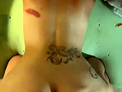 Pretty Hooker Bent Over And Fucked Doggystyle At Trap House, Takes Huge Load On Back