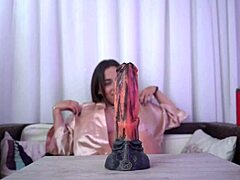 Sexy Nataly Dreams Of Huge Dildo Play