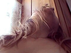 katrina fingers her wet pussy while masturbating in the kitchen