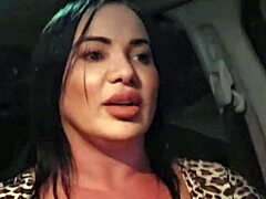 this app driver milf makes me happy with her big clit pussy outdoors