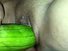 Petite Babe Teases With Her Tight Pussy Around Big Cock