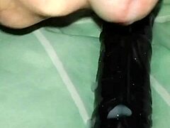 Cumming on Stepdaughters Dildo with Intense Emotional Release