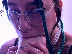 i love when she sucks my toes and licks my feet in this pov foot worship session with my latina girlfriend