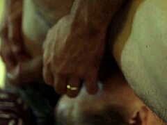 French Amateur Slut In Purple Panties Blowjob Doggy